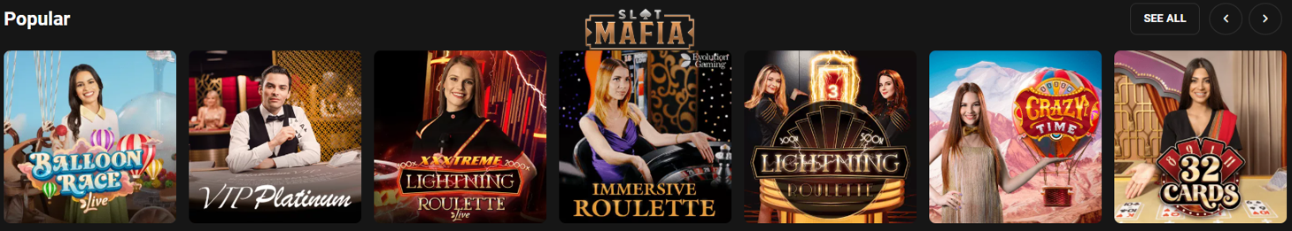 Live Casino SlotMafia
